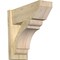 Ekena Millwork Olympic Slat Rough Sawn Outlooker, Douglas Fir, 8"W x 20"D x 20"H OUT08X20X20OLY06RDF - alternate 1